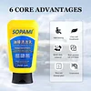 RUOQI Sopami Oil Film Cleaning Emulsion with Sponge, Car Coating Spray, Glass Cleaner, Car Wax Polish Spray