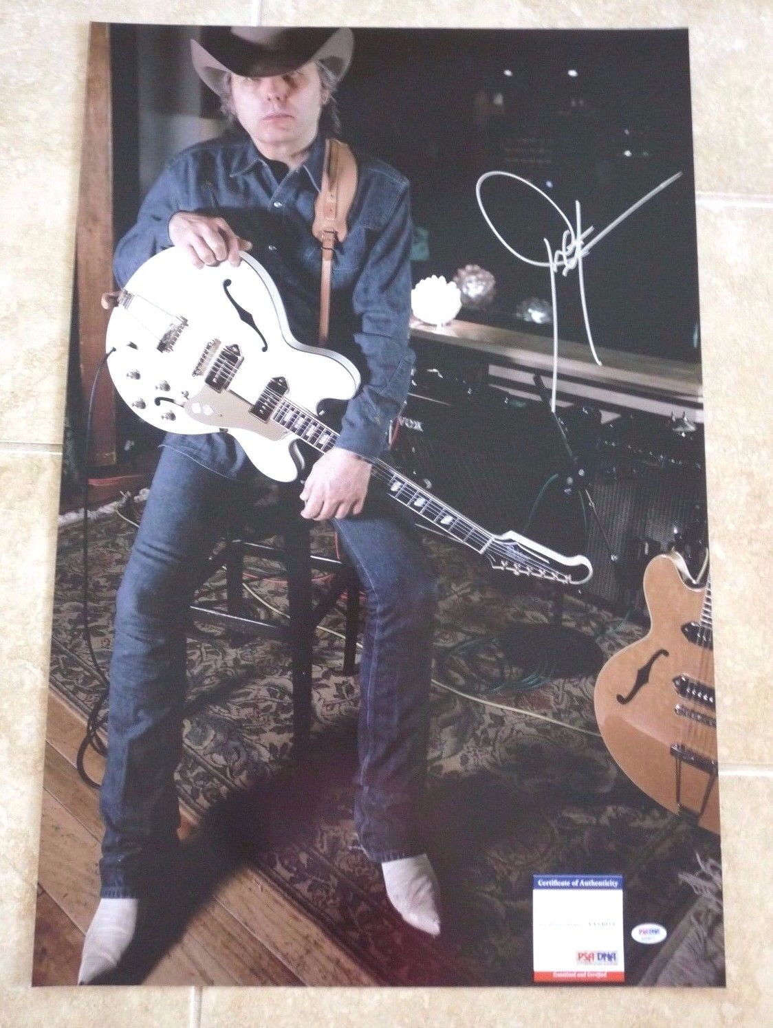 Dwight Yoakam Signed Autographed HUGE 20x30 MUSEUM QUALITY Photo Poster painting PSA Certified 7