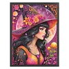 Witch-11CT Stamped Cross Stitch 45*60cm/17.72*23.62in (Big Size)