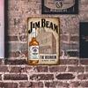 Jim Beam - Metal Tin Signs(8*12Inch/12*16Inch) - Bar