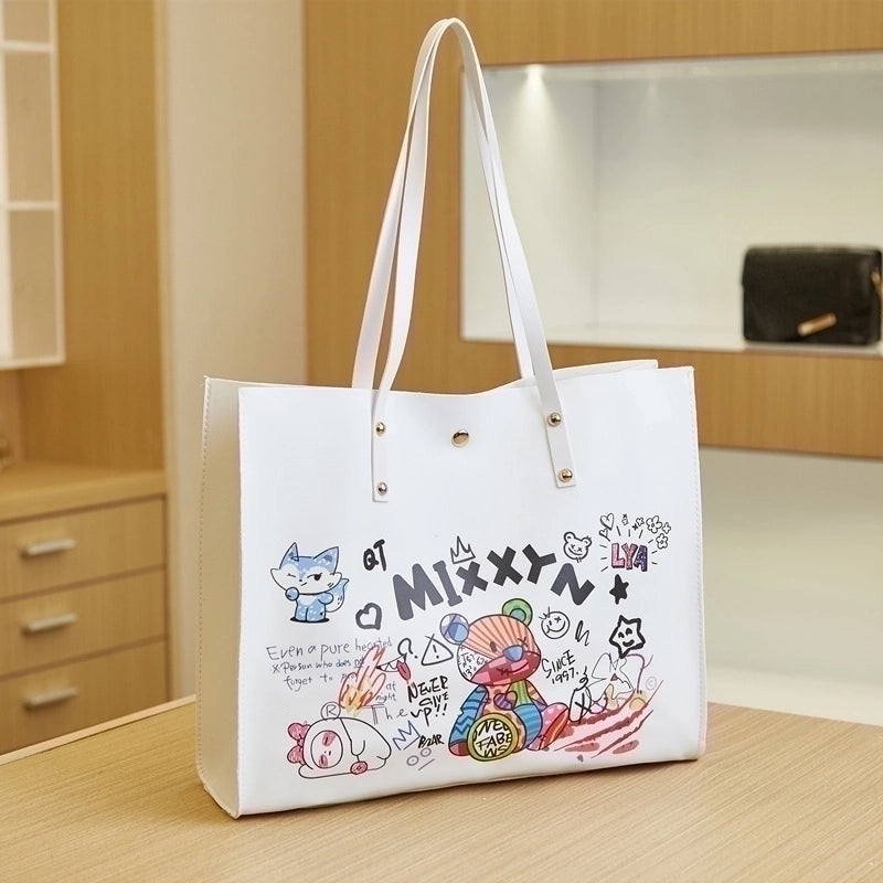 Women’s Large All Seasons Pu Leather Streetwear Underarm Bag