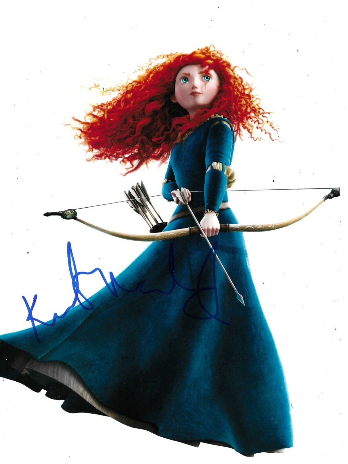 Kelly Macdonald Signed Brave 10x8 Photo Poster painting AFTAL