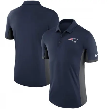 Men's New England Patriots  Navy Evergreen Polo