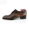 Luxury Mens Wholecut Leather Dress Shoes