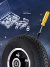 20PCS Car Vacuum Tire Repair Nail Rubber Screw Nails Tire Plug Kit for Car