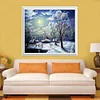 Diamond Painting-5D Full Round Drill Snow Scenery
