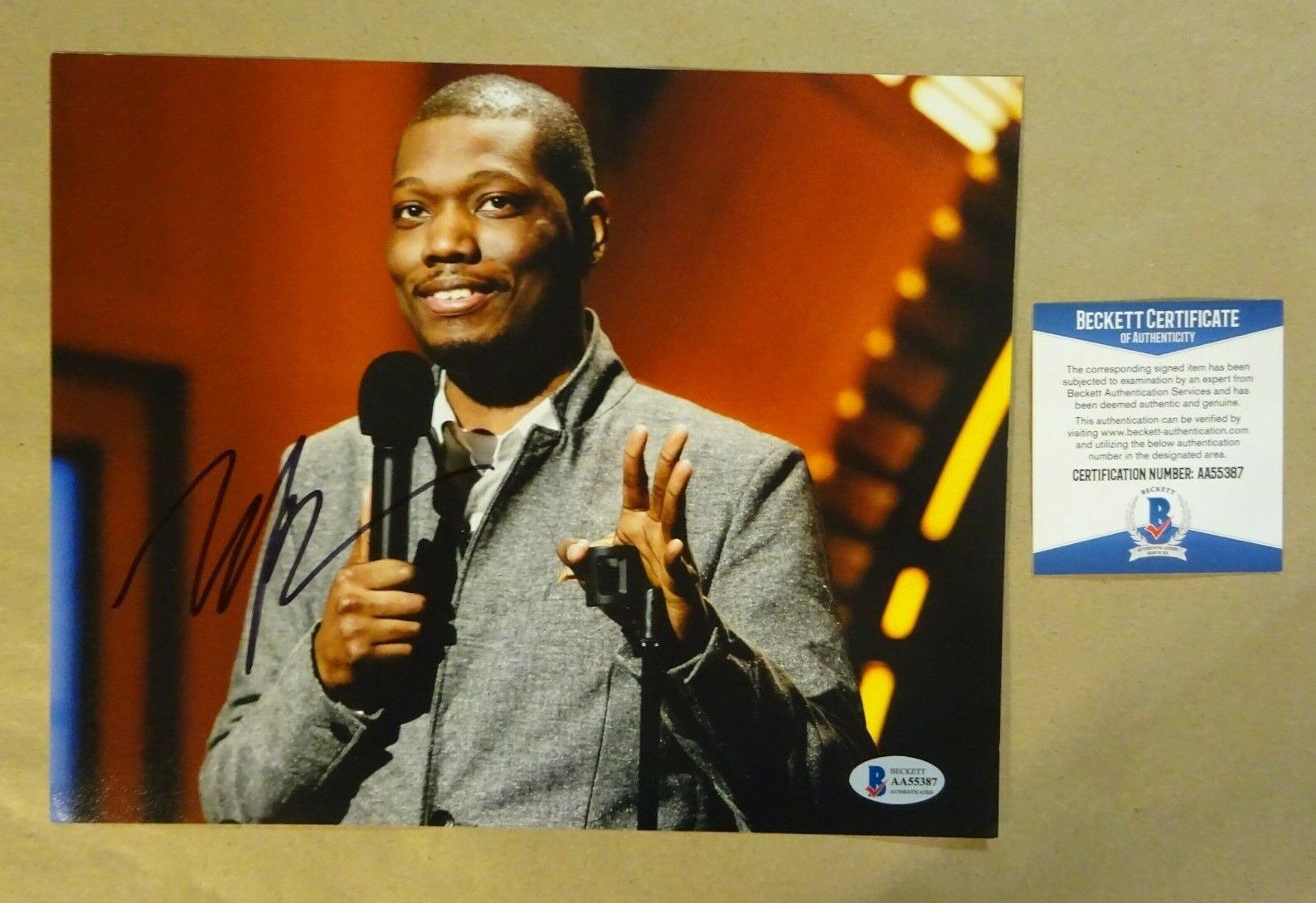 Autographed MICHAEL CHE Signed 8x10