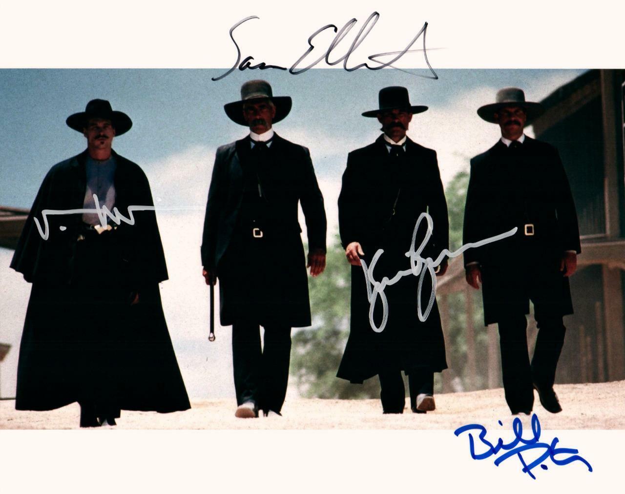 Kurt Russell Elliott Paxton Kilmer 8x10 Signed Autographed Photo Poster painting Picture and COA