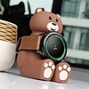 SIKAI Bear Slicone Case for Samsung Galaxy Watch 4 3 Active 2 SIKAI CASE
