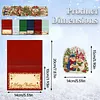 6Pcs DIY Pearl Diamond Painting Christmas Cards, 3D Greeting Card Craft Kits with Resin Pearls, Handmade Holiday Cards for Adults, Christmas Gifts & Decorations