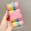 32PCS Colorful Elastic Ponytail Hair Bands