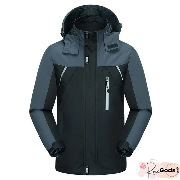 Jackets Men's Coats Casual Hooded Men's Windbreaker Windproof Waterproof Brand Male Jackets