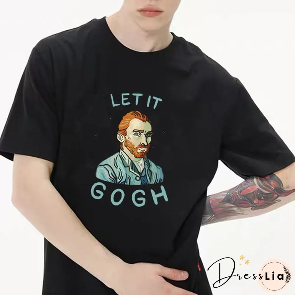 Gogh Shirt Vincent VanFunny ArtistPainter GiftFashion BrandClothingTeeStranger