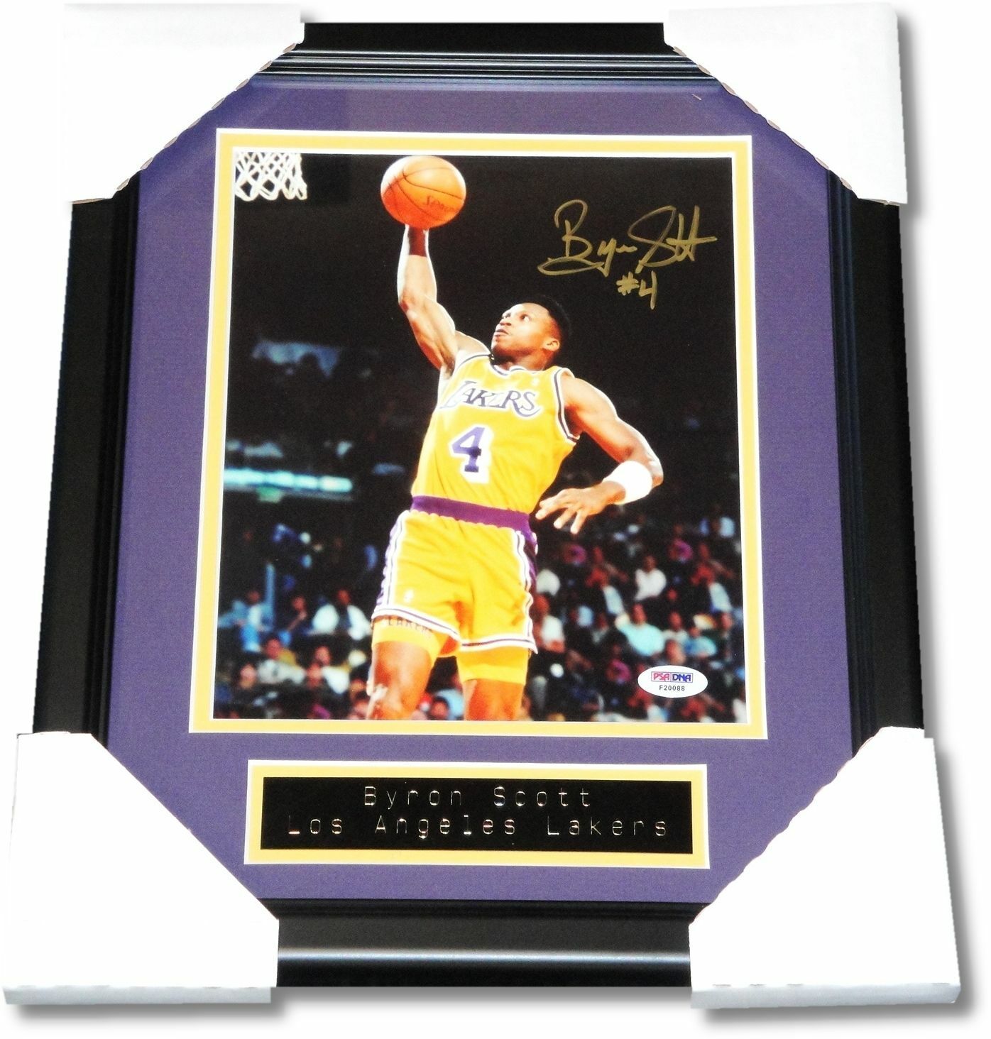 Byron Scott Hand Signed Autographed 8x10 Photo Poster paintinggraph Photo Poster painting Lakers PSA/DNA