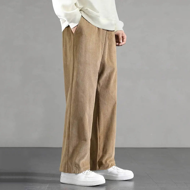 Men's Plus Size Corduroy Trousers