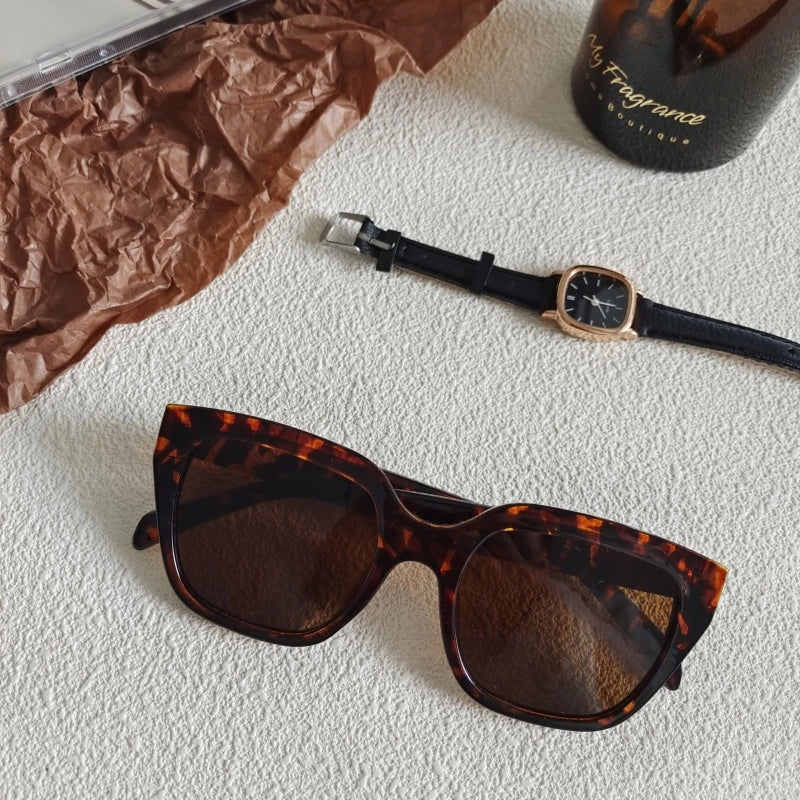 Casual Sweet Glasses Pc Resin Round Frame Square Oval Frame Full Frame Women’s Sunglasses