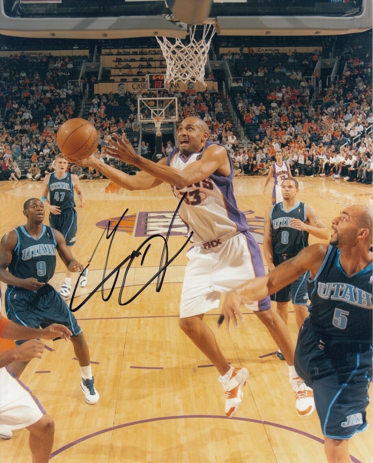 Grant Hill Autographed Signed 8x10 Photo Poster painting ( Suns ) REPRINT