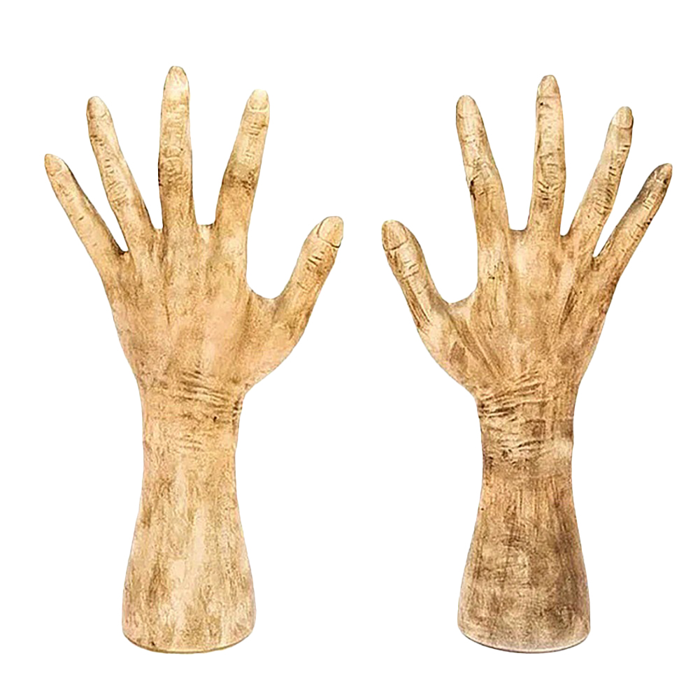 

Halloween Ghost Human Glowing Hand Ornaments Luminous Flashing Hands Statue, Right., 501 Original
