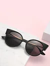Cat-Eye Acetate Sunglasses