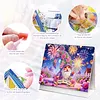 Diamond Painting Fireworks Goblin 2027 Paper Calendar Monthly Flip Tabletop Calendar Kit