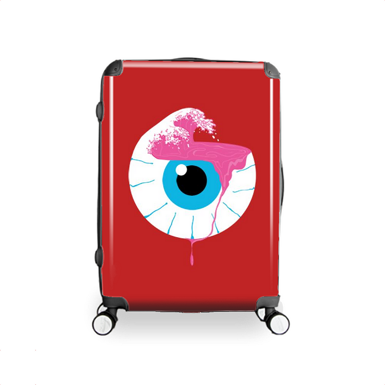 Waves On Eyeballs, Bizarre Hardside Luggage
