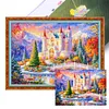 Dream Castle-14CT Stamped Cross Stitch 53*40cm/20.87*15.75in tapestrymarket