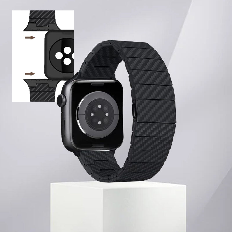 Adjustable Carbon Fiber Watch Band