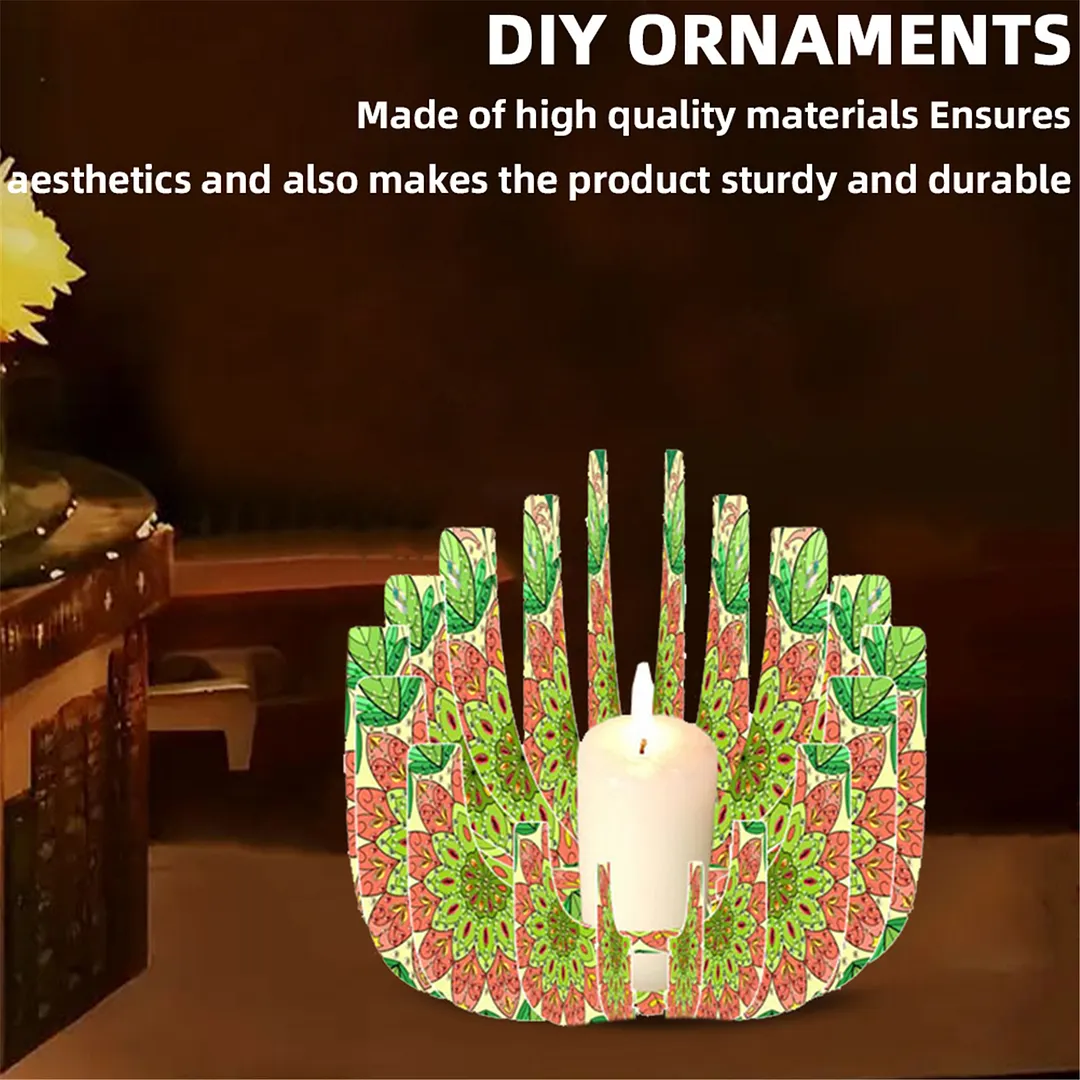DIY Diamond Art Painting Kits of Candle Holder for Aromatherapy & Home Decor