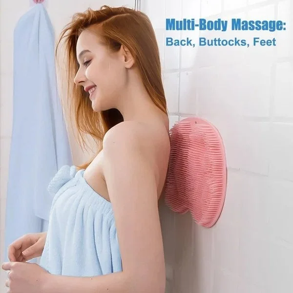 🔥Summer Sale-40% OFF🔥Shower Foot & Back Scrubber, Massage Pad 