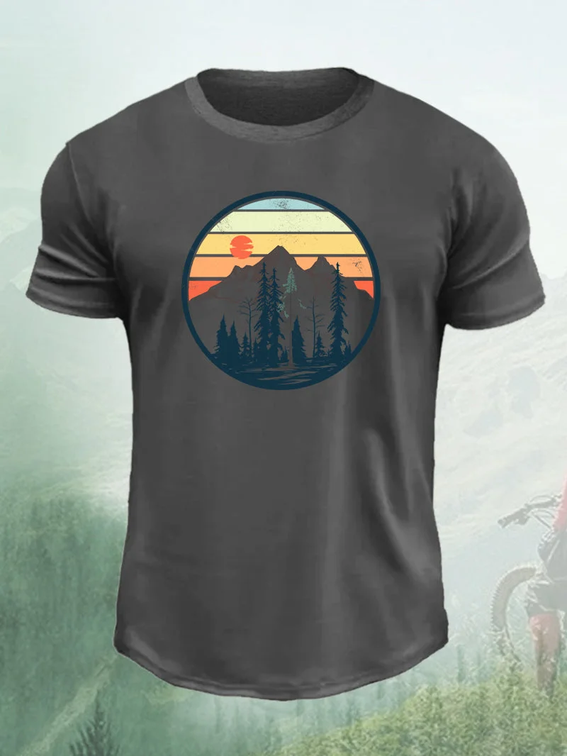 Men's Outdoor Mountain Adventure Short-Sleeved Shirt in  mildstyles