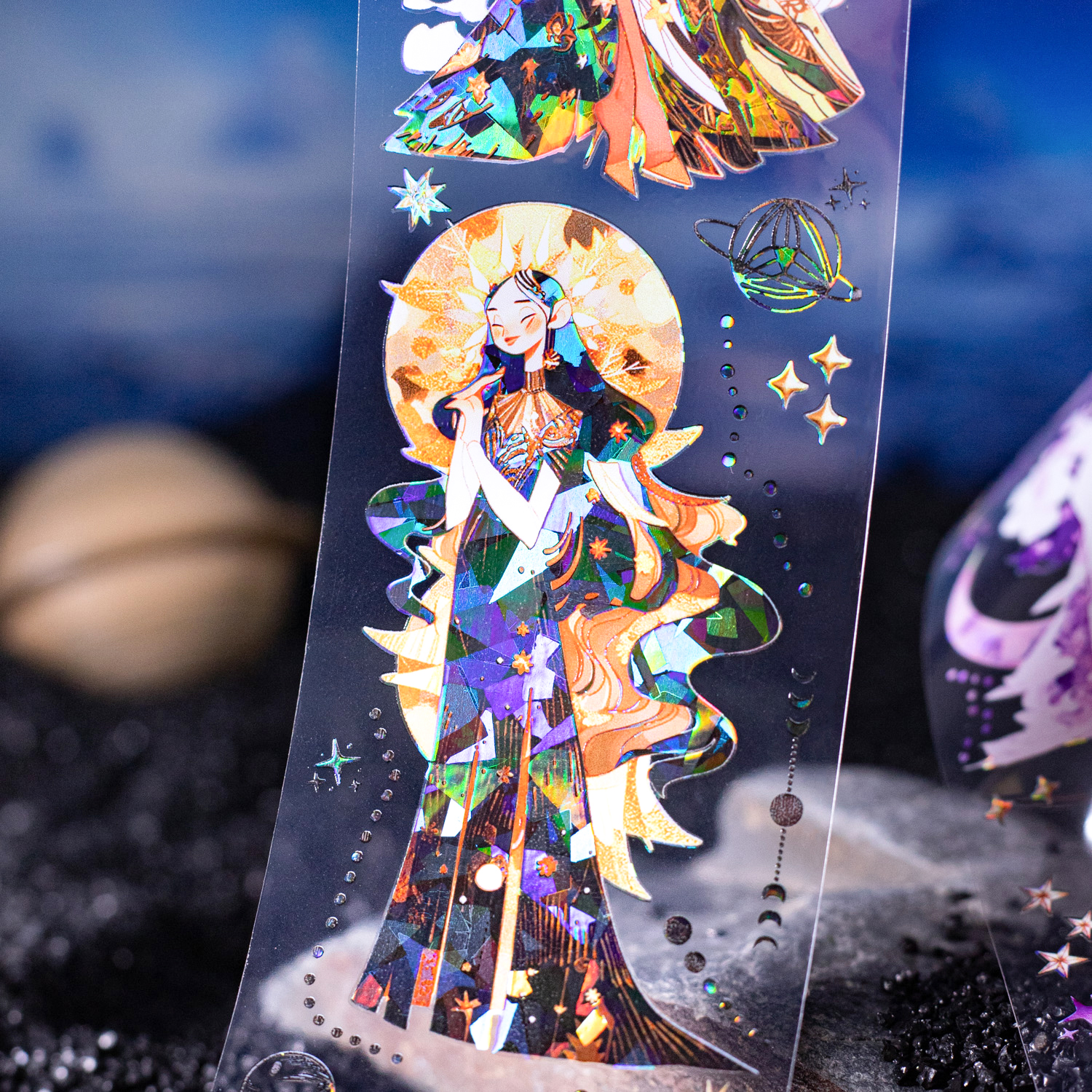 저널세이 50mm*200cm 은하수 특사 시리즈 캐릭터 소재 PET 테이프