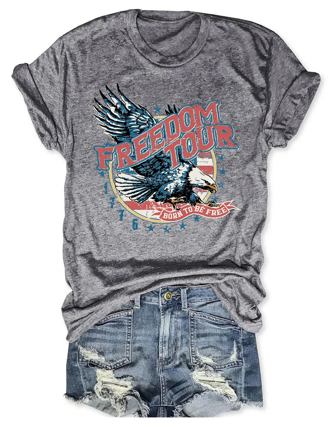 Freedom Tour Retro America T-shirt