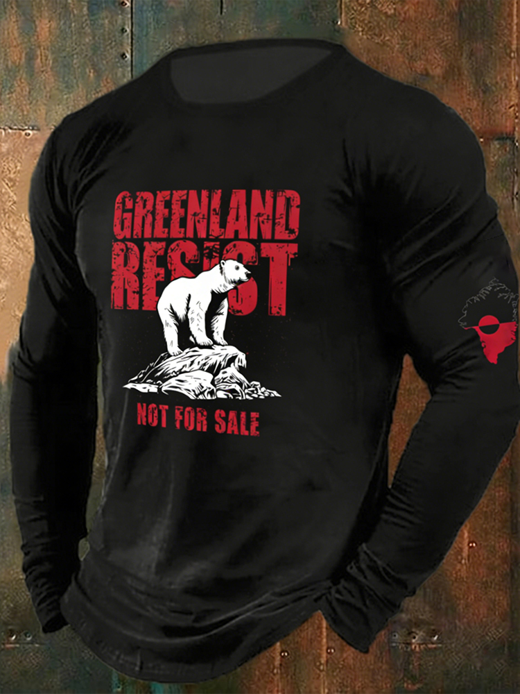 Men's Greenland Resist Short-sleeved T-shirts artswardrobe