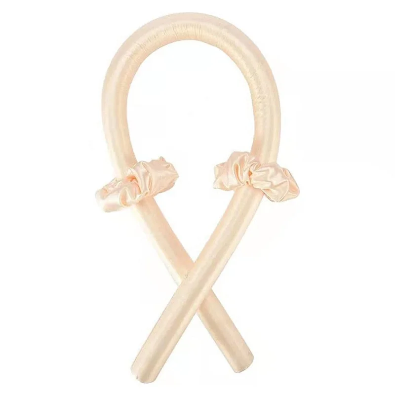 Heatless Curling Rod No Heat Curls Ribbon Hair Rollers Sleeping Soft Headband Hair Curlers DIY Hair Styling Tool Hair Accessory