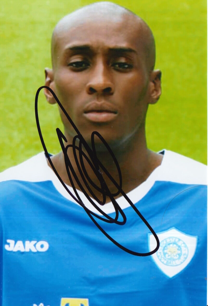 LEICESTER CITY HAND SIGNED LLOYD DYER 6X4 Photo Poster painting 1.