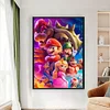 Super Mario Bros.-11CT Stamped Cross Stitch 40*60cm/15.75*23.62in (Big Size)