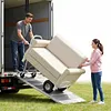 [US Local Warehouse] 2 in 1 Industrial Convertible Stair Climbing Car 1000 LBS Capacity Folding Hand Truck with Wheels for Transport & Moving
