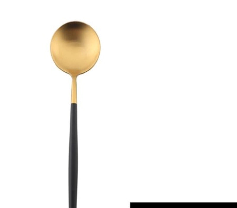 Casual Solid Color Stainless Steel Tableware 1 Piece