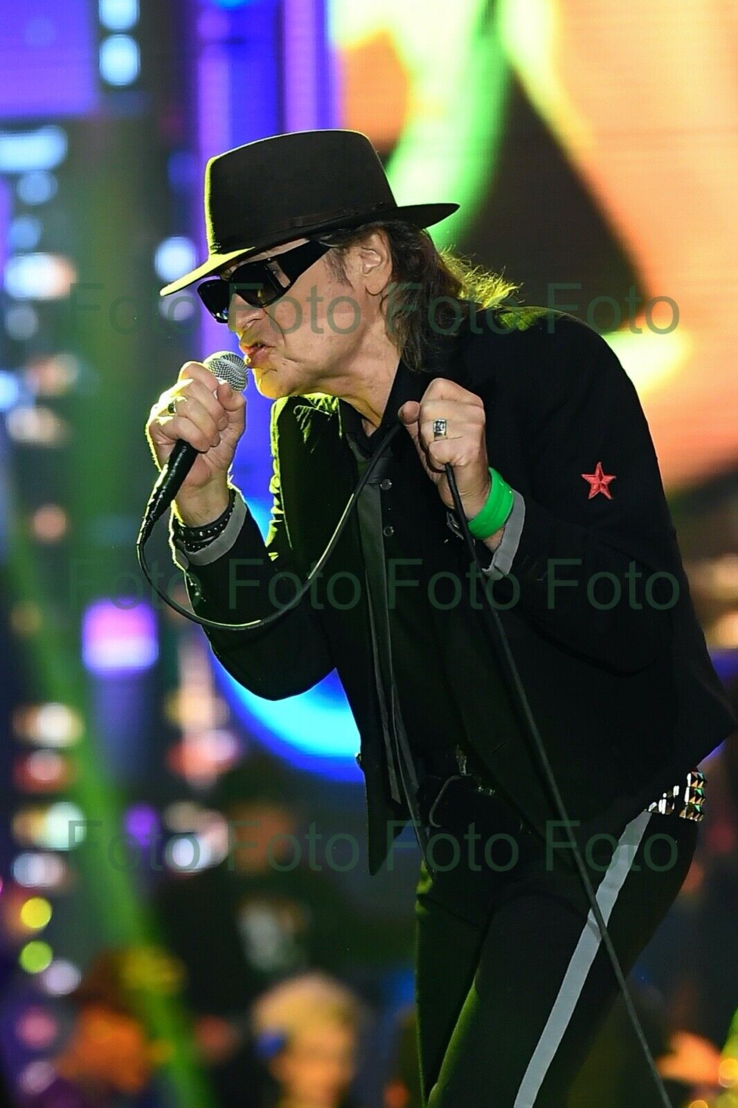 Udo Lindenberg Rock Music Painter Photo Poster painting 20 X 30 CM Without Autograph (Be-27