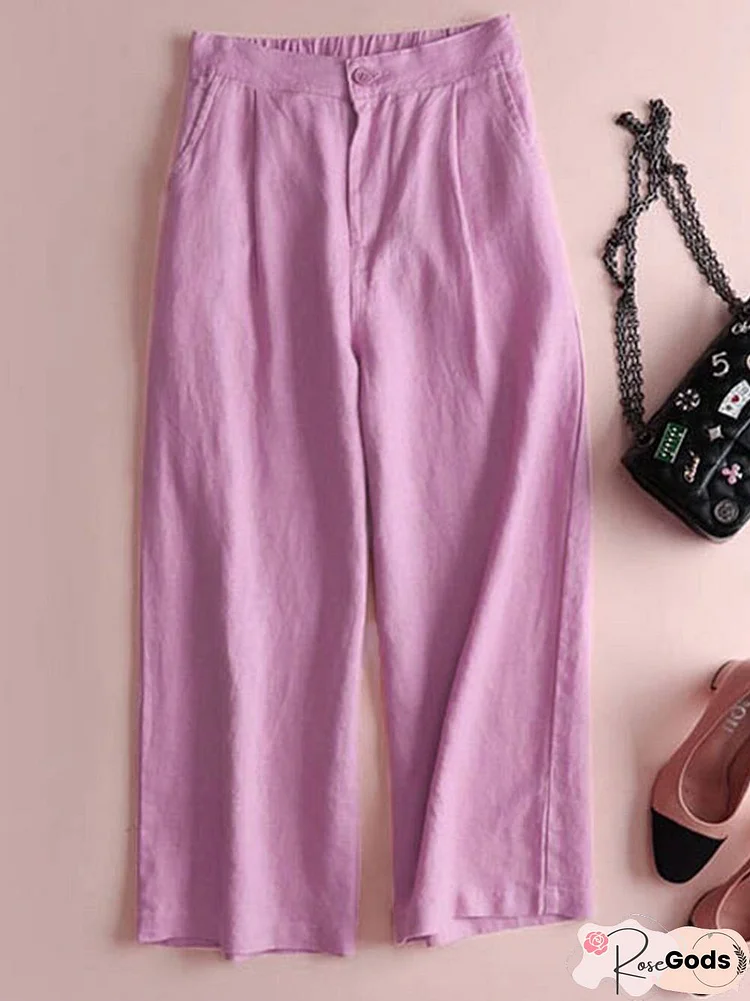 Linen Pockets Bottoms