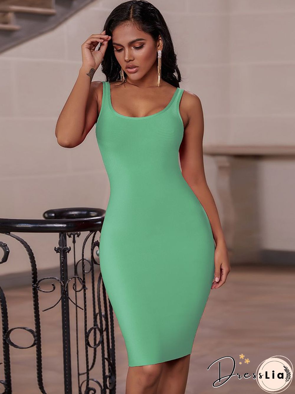 Bandage Dress Red Summer Women's Midi Dress Bodycon Elegant Sexy High Quality Yellow Pink White Evening Party Dress Club