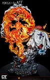 Great Flame Commandment: Flame Emperor, Portgas D. Ace with LED - ONE PIECE Resin Statue - DT-Studios