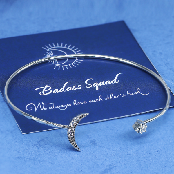 To My Badass Squad Friendship Bracelet “We Always Have Each Other's Back”