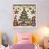 Christmas Tree-11CT Stamped Cross Stitch 50*50cm/19.69*19.69in