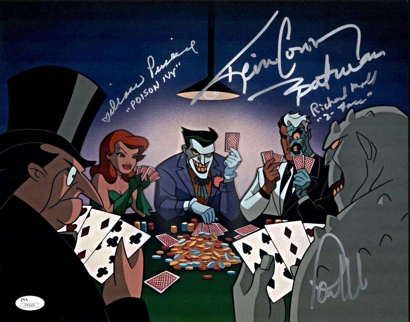 KEVIN CONROY X4 Cast Signed 11x14 Photo Poster painting BATMAN ANIMATED SERIES Autograph JSA COA