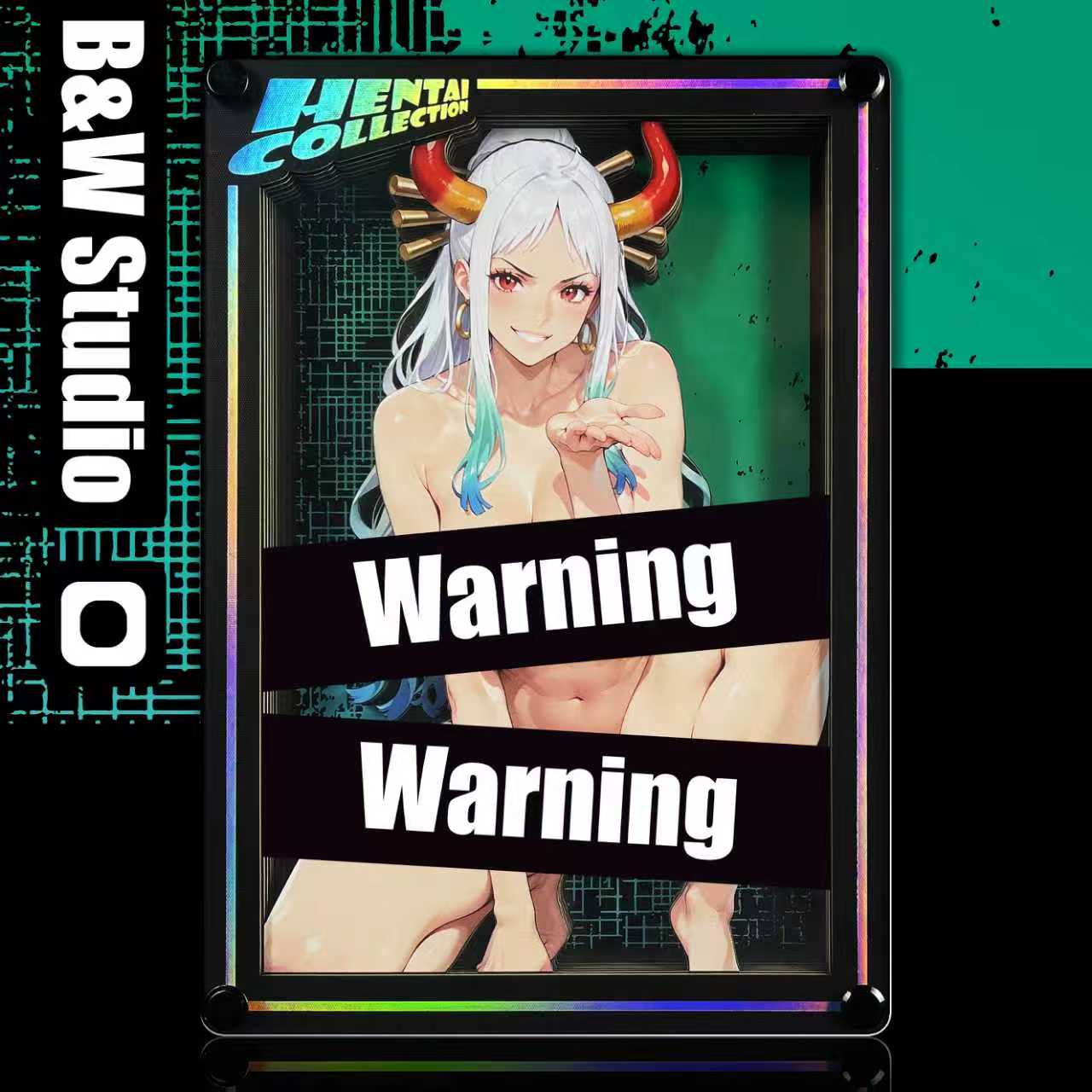 B&W Studio - AI Creator Series Desktop Decorative Card SP One Piece Girls Ulti & Monet-