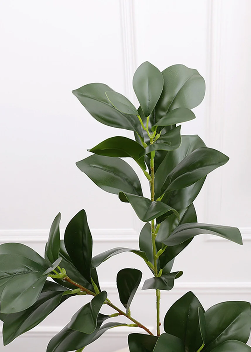 Artificial Lemon Leaf Spray - 27"