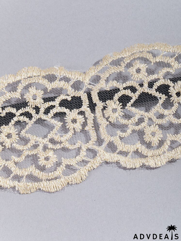 Lace Embroidered Hair Band