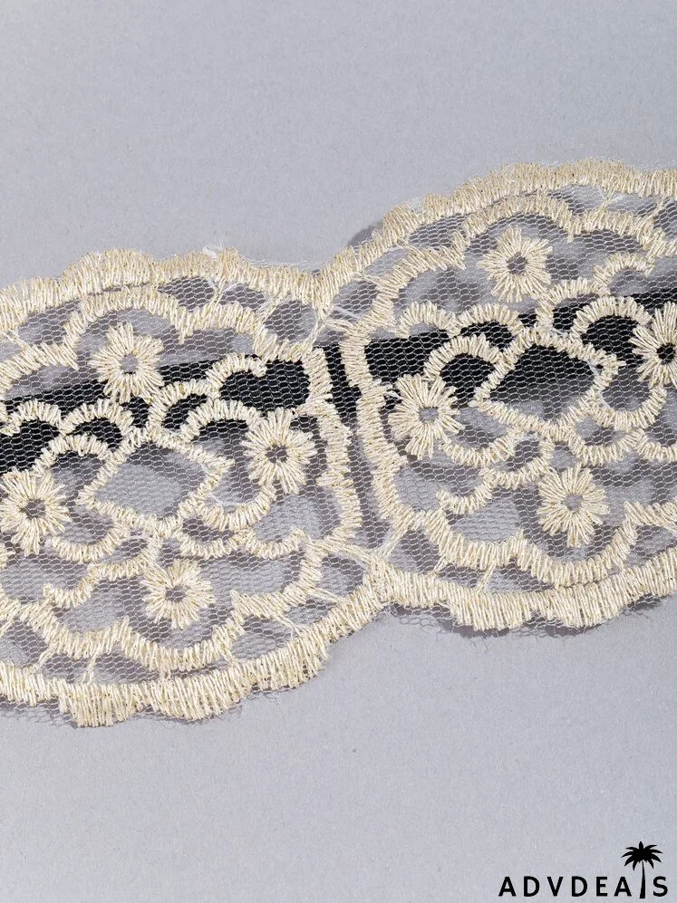 Lace Embroidered Hair Band