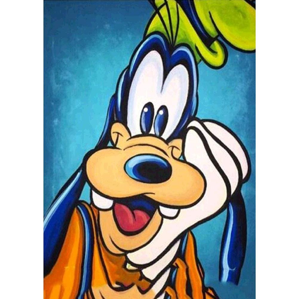 Diamond Painting - Full Round Drill - Goofy(30*40cm)